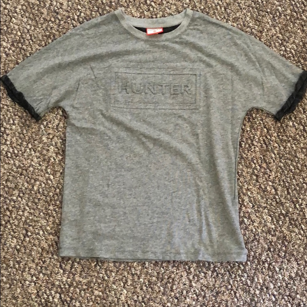 Hunter for Target grey embossed shirt - t shirt Large